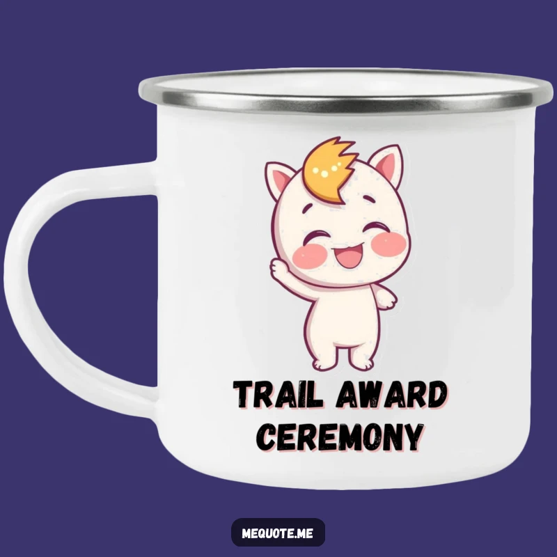 Funny Self-Pat Camping Mug: Outdoor Pride, Great Funny Gift
