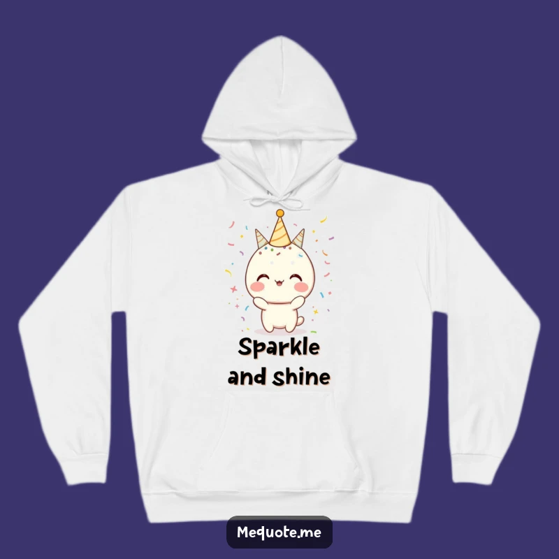 Funny Celebration Hoodie: Cozy Confetti Vibes, Ultimate Funny Gift