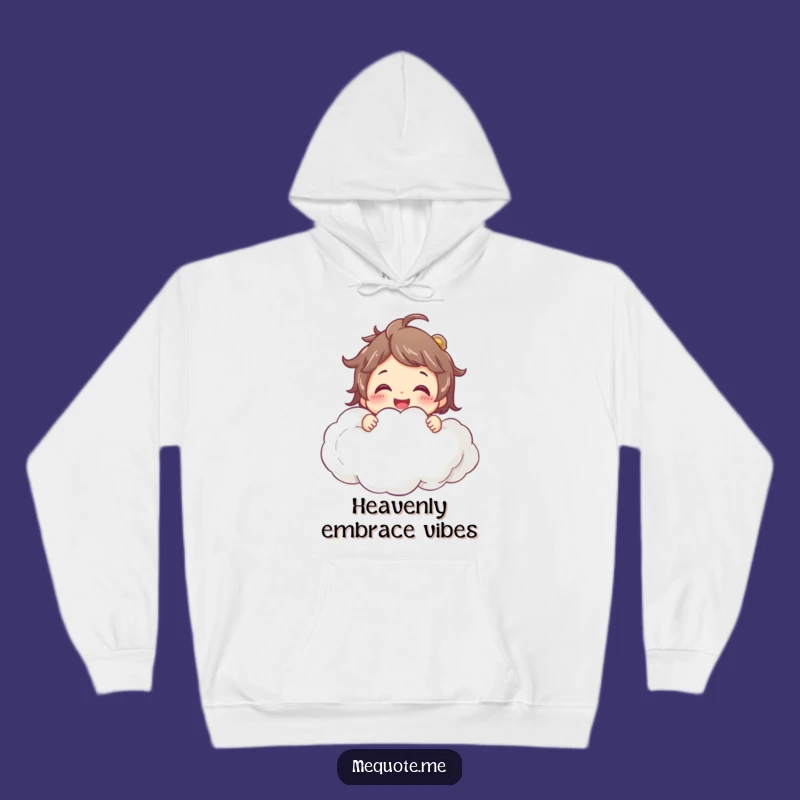 Cozy Funny Cloud Hoodie - Warm Hugs and Dreams, Perfect Funny Gift