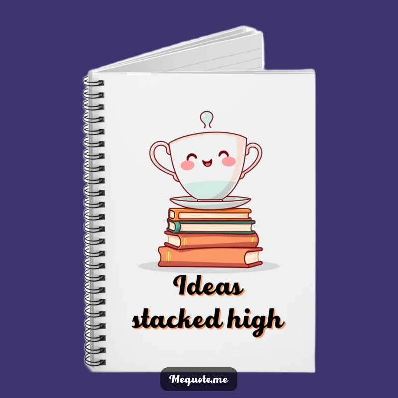 Funny Teacup Books Notebook: Jot Notes with Wit